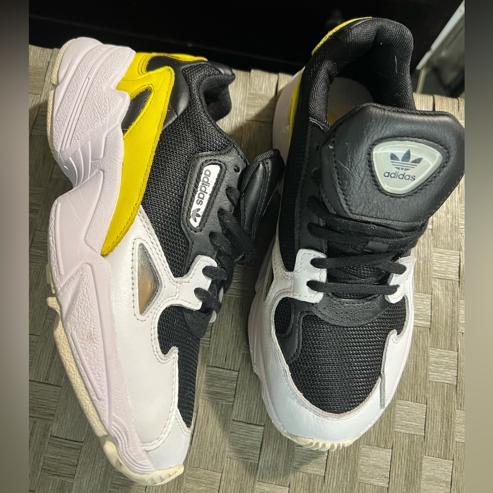 Adidas originals Falcon 'Black Yellow White' EG6708